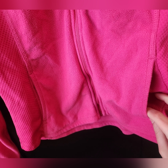Womens Everlast pink fleece zip up~size M - Picture 4 of 5